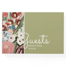 Libro de invitados de Boda de cabaña en inglés