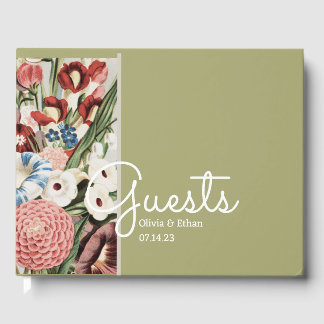 Libro de invitados de Boda de cabaña en inglés