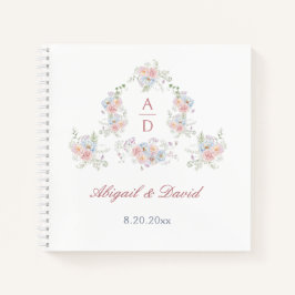 Libro de invitados de Boda de marco de Pastel Peon