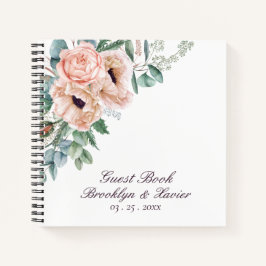 Libro de invitados de Boda de radiaciones de amapo