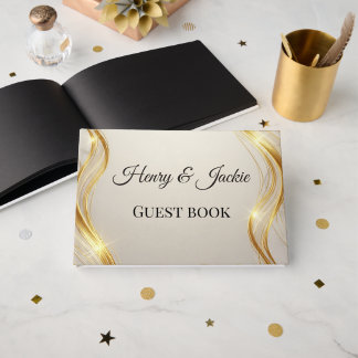 Libro de invitados de boda personalizado