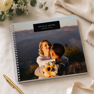 Libro de invitados de boda Regalo de cuaderno de