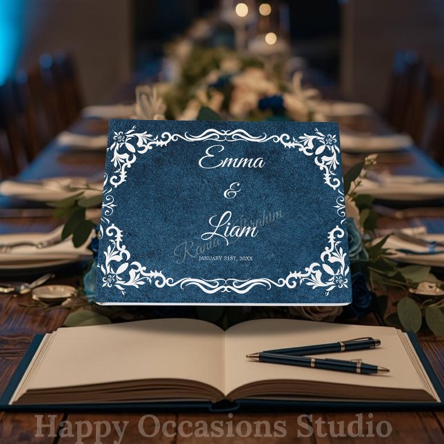 Libro de invitados de boda rústica mexicana (Subido por el creador)