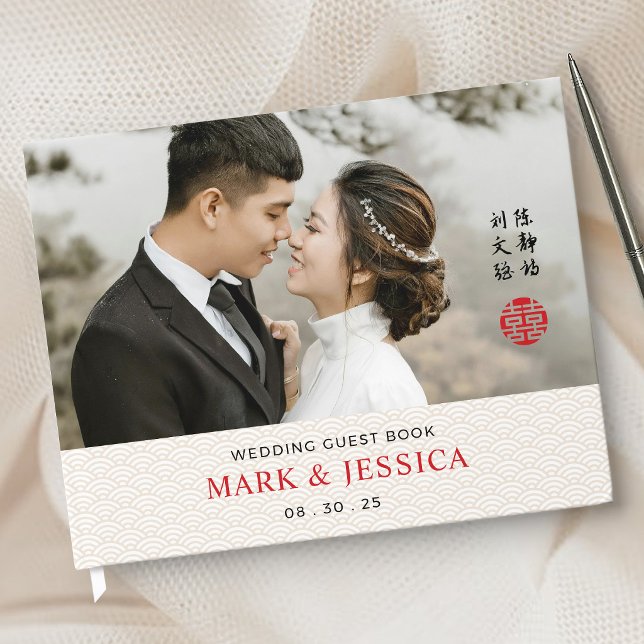 Libro de invitados de boda tradicional china (Subido por el creador)