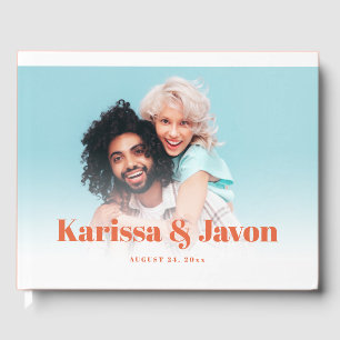 Libro de invitados de Bodas de fotografía con esti