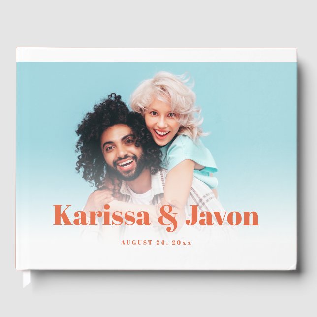 Libro de invitados de Bodas de fotografía con esti (Anverso)