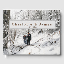 Libro de invitados de Bodas de Invierno