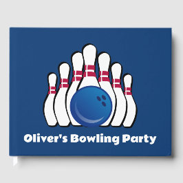 Libro de invitados de Bowling Design