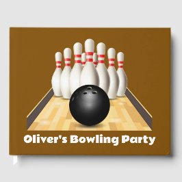 Libro de invitados de Bowling Design