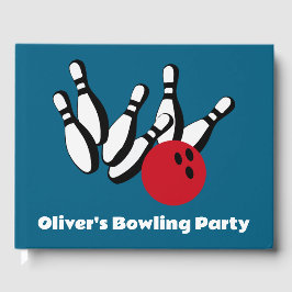 Libro de invitados de Bowling Design