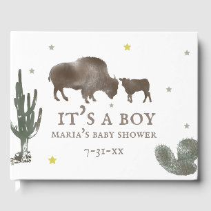 Libro de invitados de Buffalo Baby Shower