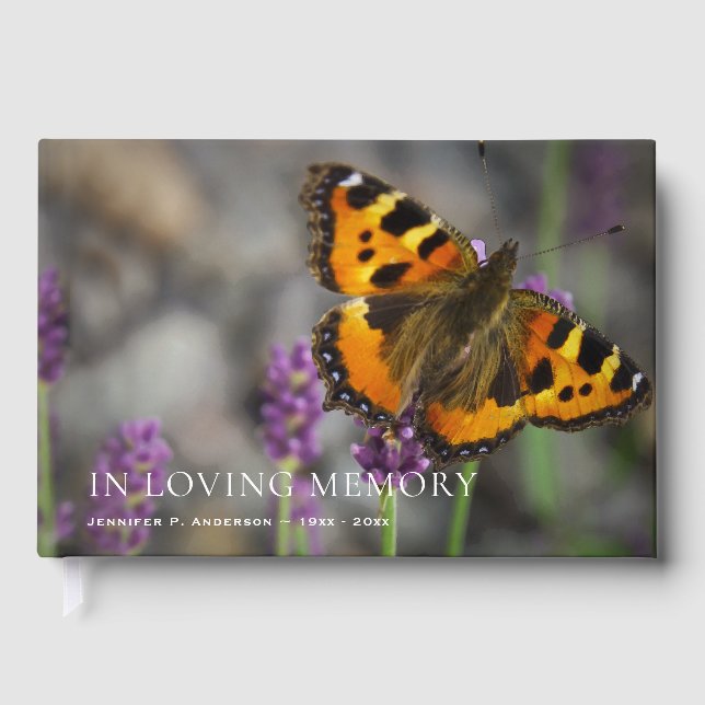 Libro de invitados de celebración de vida de marip (Anverso)