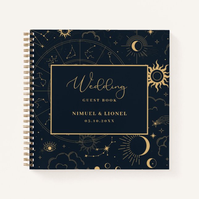 Libro de invitados de Celestial Mystical Elements (Anverso)