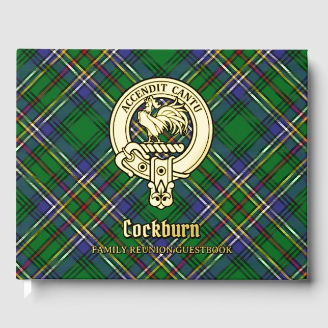 Libro de invitados de Cockburn Family Reunion (Anverso)