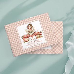 Libro de Invitados de Cumpleaños número 3 de Hada 