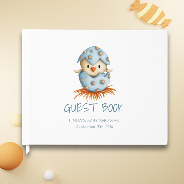 Libro de invitados de Cute Bird Baby Shower (Subido por el creador)