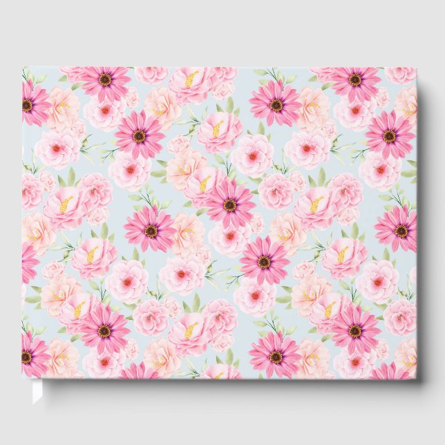 Libro de invitados de Daises y Rosas (Anverso)