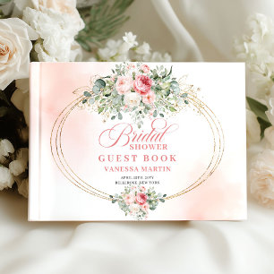 Libro de Invitados de Despedida de Soltera Floral