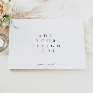 Libro de invitados de diseño personalizado