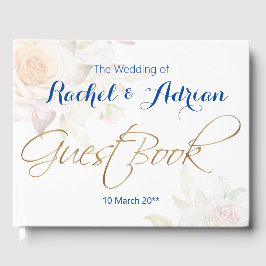 Libro de invitados de estilo de vestir boda