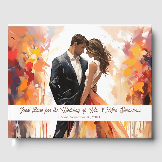 Libro de invitados de Eternal Love Boda (Anverso)