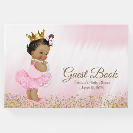 Libro de invitados de Ethnic Princess Baby Shower