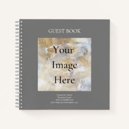 Libro de invitados de exposición de artistas