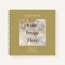 Libro de invitados de exposición de artistas