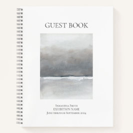 Libro de invitados de exposición de espectáculos d