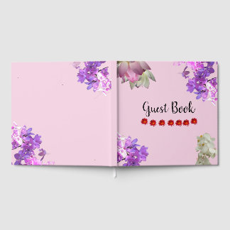 Libro de Invitados de Flor Rosa