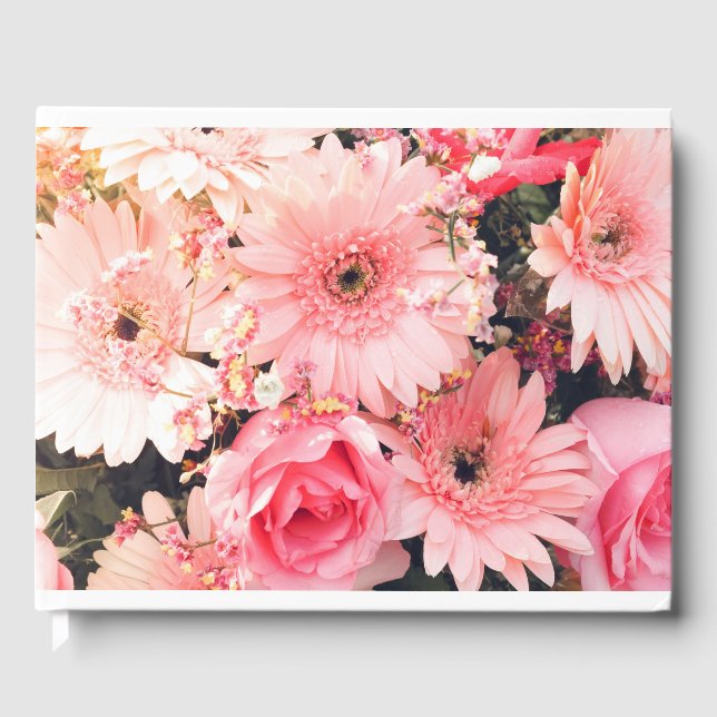 Libro de invitados de flores (Anverso)