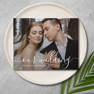 Libro de invitados de fotografía boda