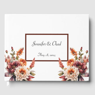 Libro de invitados de Garden Florals