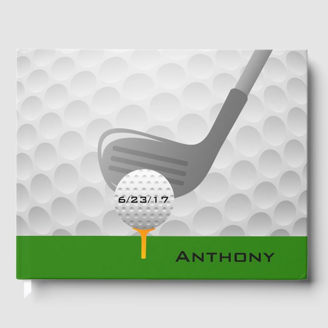 Libro de invitados de Golf Design (Anverso)