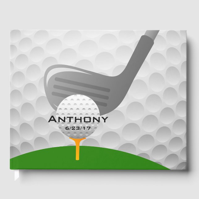 Libro de invitados de Golf Design (Anverso)