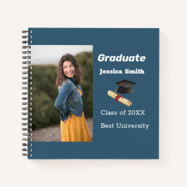 Libro de invitados de graduación de fotos