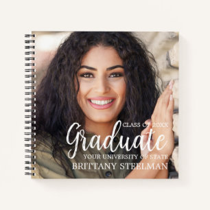 Libro de invitados de graduación de fotos instantá