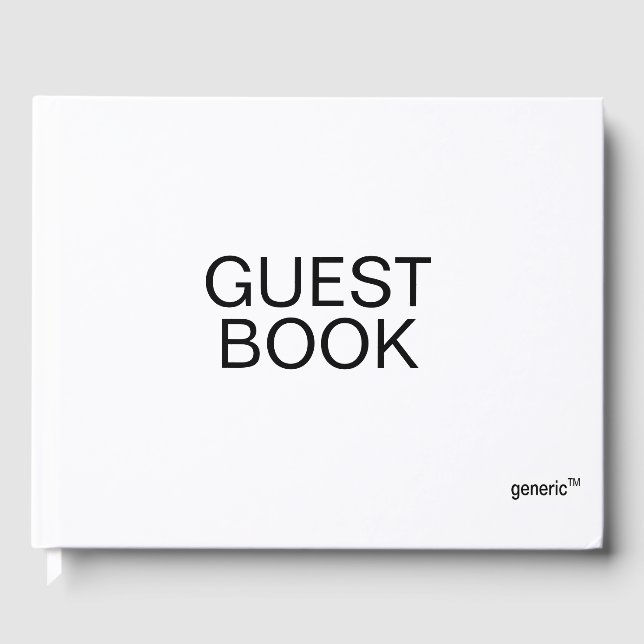 libro de invitados de GUEST BOOK por genericTM (Anverso)