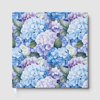 Libro de invitados de hortensias