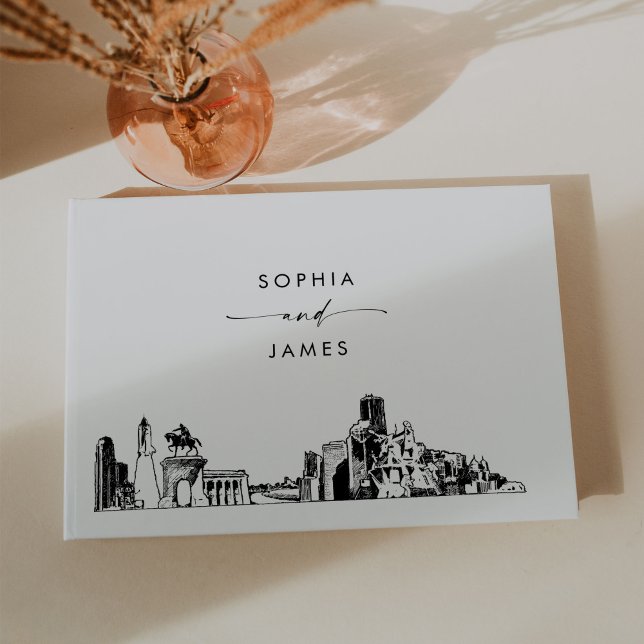 Libro de invitados de Houston Skyline Boda (Subido por el creador)