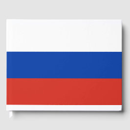 Libro de invitados de la bandera rusa (Rusia)