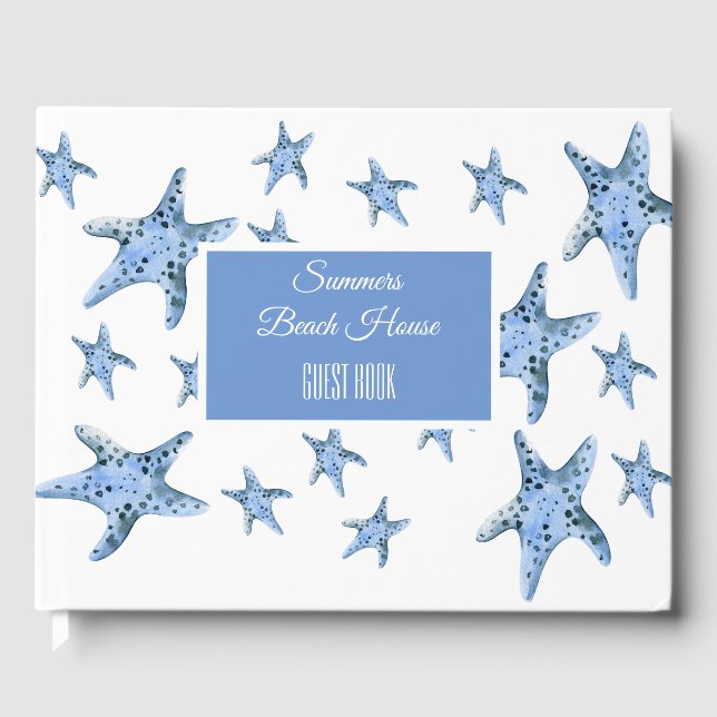Libro de Invitados de la Casa de Playa Blue Starfi (Anverso)