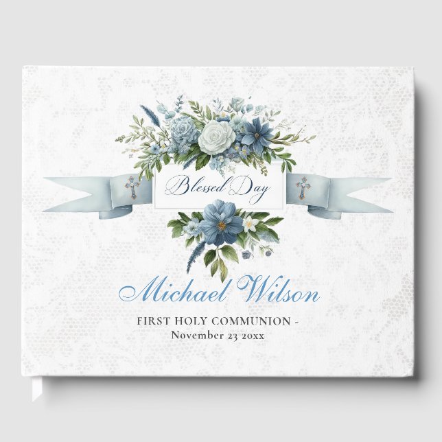 Libro de Invitados de la Comunión de Blessed Day F (Anverso)