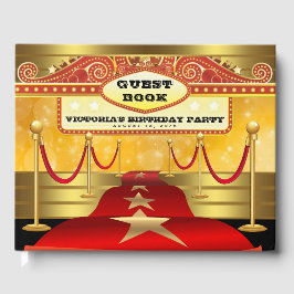 Libro de invitados de la fiesta de cumpleaños de H