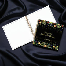 Libro de invitados de la fiesta de cumpleaños de W