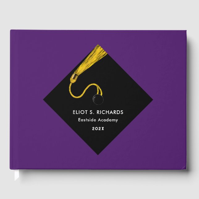 Libro de invitados de la fiesta de graduación (Anverso)