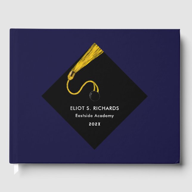 Libro de invitados de la fiesta de graduación (Anverso)