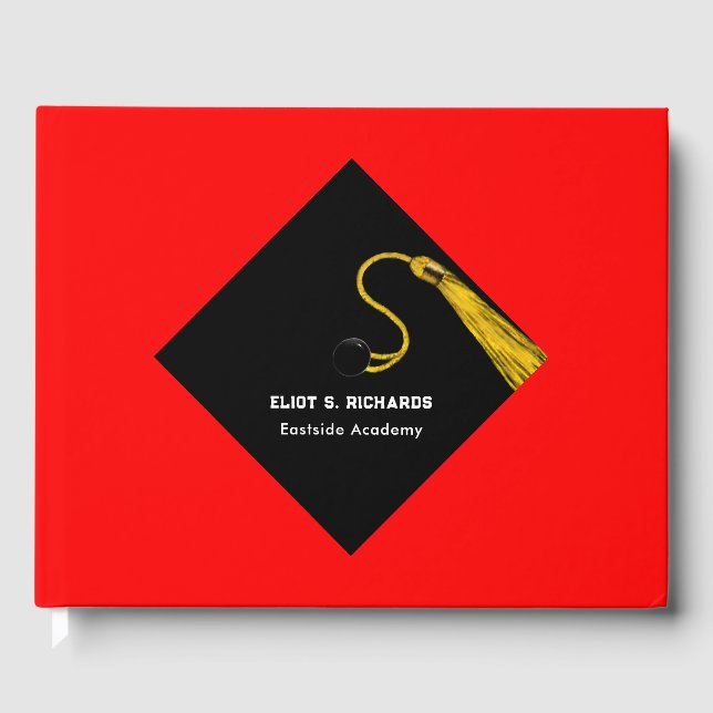 Libro de invitados de la fiesta de graduación (Anverso)