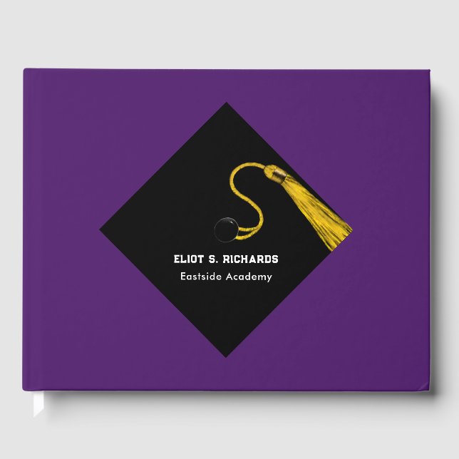 Libro de invitados de la fiesta de graduación (Anverso)