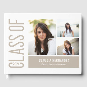 Libro de invitados de la fiesta de graduación de G